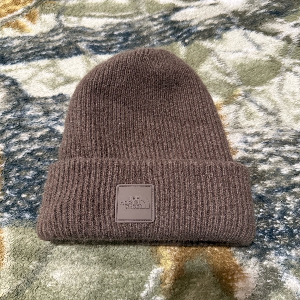 The North Face Urban Patch Beanie Brown The North Face Knitted Beanie TNF Beanie
